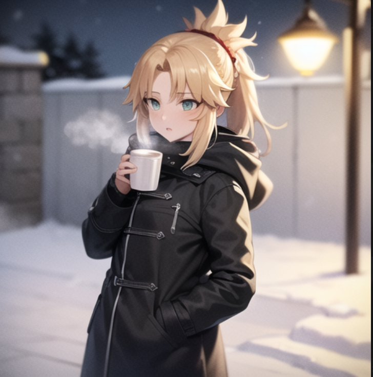 Mordred (Fate) LoRA [8 MB] image by ekune