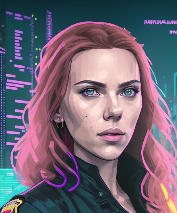 Scarlett Johansson「LoRa」 image by rockerBOO