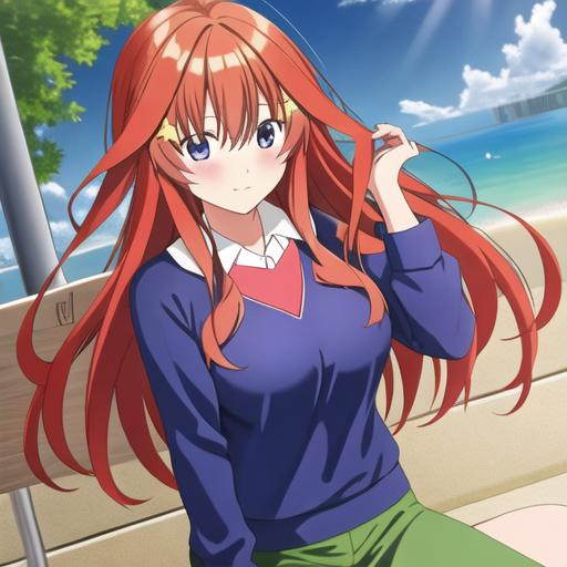 Itsuki Nakano (The Quintessential Quintuplets) image by TKFF