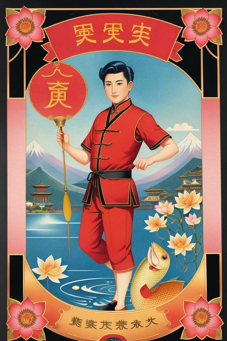 Vintage Chinese Advertising and Propaganda image by ArtificeArthouse