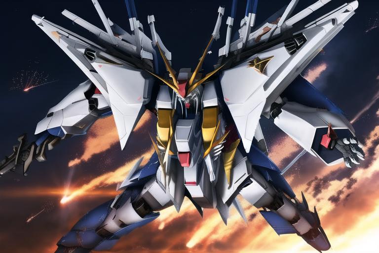 Xi Gundam LoRA image by JTZ