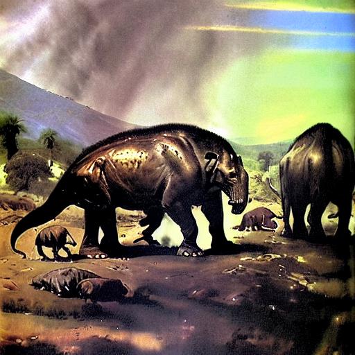 Old Dinosaur Oil Painting image by ClassicRPGArt