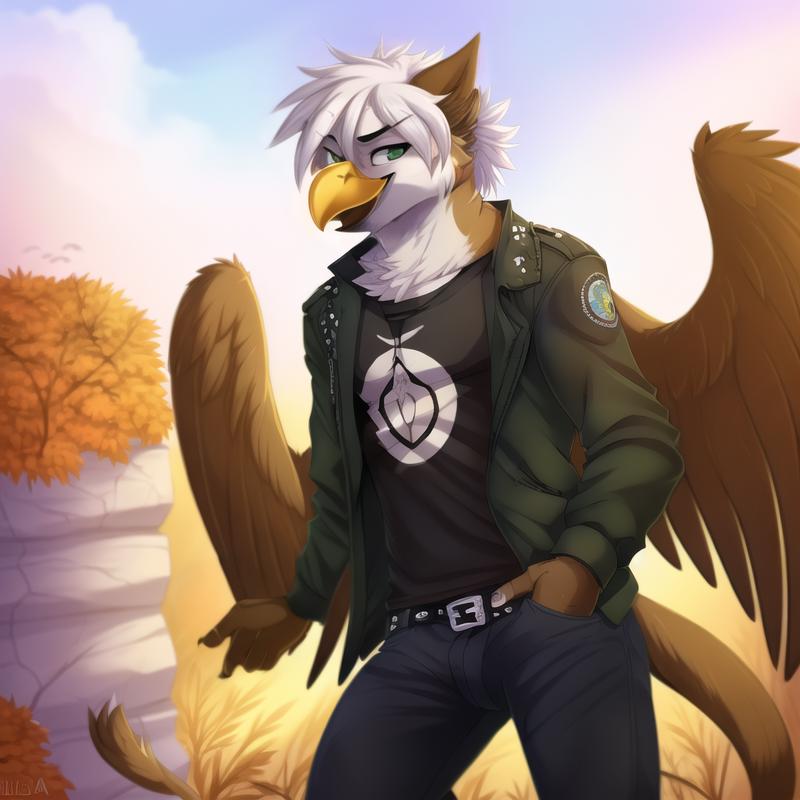 Anthro Griffin LoRA image by Puffin