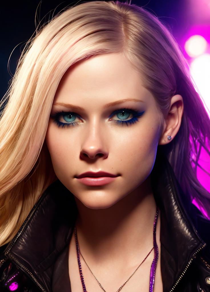 Avril Lavigne - Embedding image by balbrig