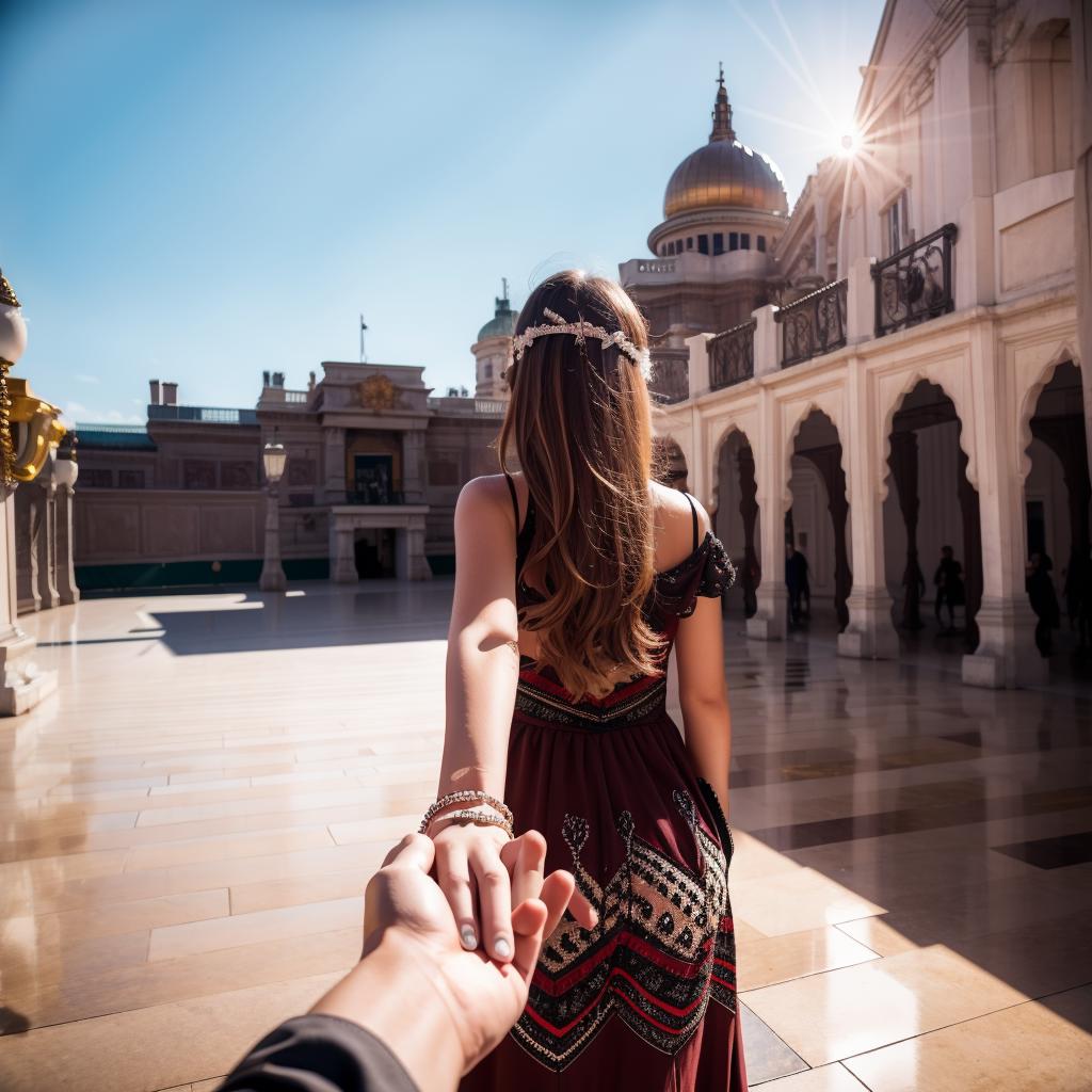 #FollowMeTo | Holding hands and travel with your cyber-wife image by Sa1i