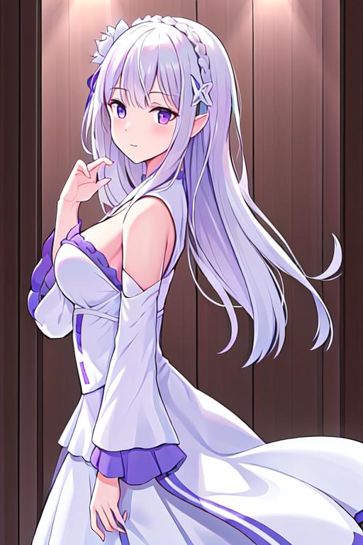 Emilia (Re:Zero) image by bloodsplash