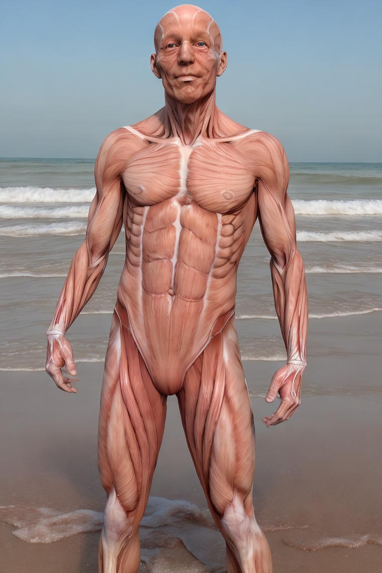 skinless muscle model image by oooppp