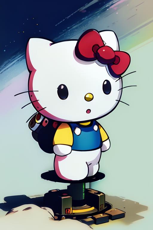 Hello Kitty, My Melody, Kuromi - Main Sanrio Characters  image by allendimetri