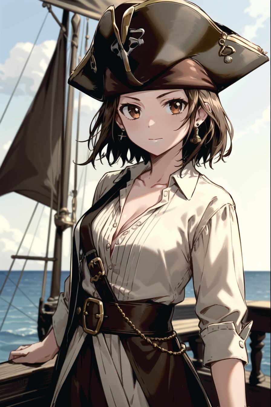 Jack Sparrow - Realistic + Anime - LoRA + Guide image by Lykon