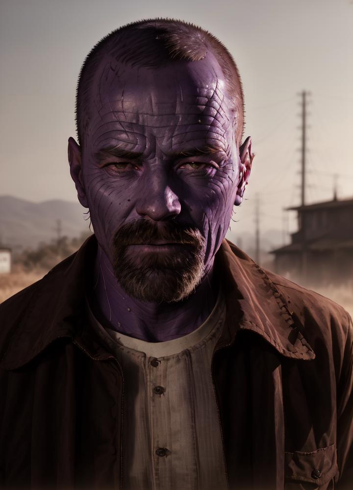 Walter White (Bryan Lee Cranston)『LoRa』 image by odawgthat
