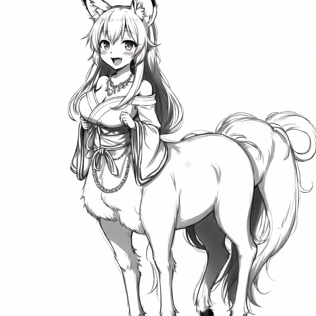 Anime Centaur image by dobrosketchkun