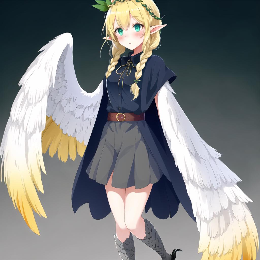 Anime Harpy image by dobrosketchkun