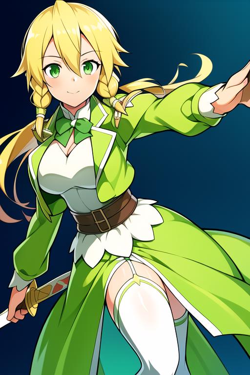 Suguha Kirigaya + alicization and alfheim Leafa image by bloodsplash