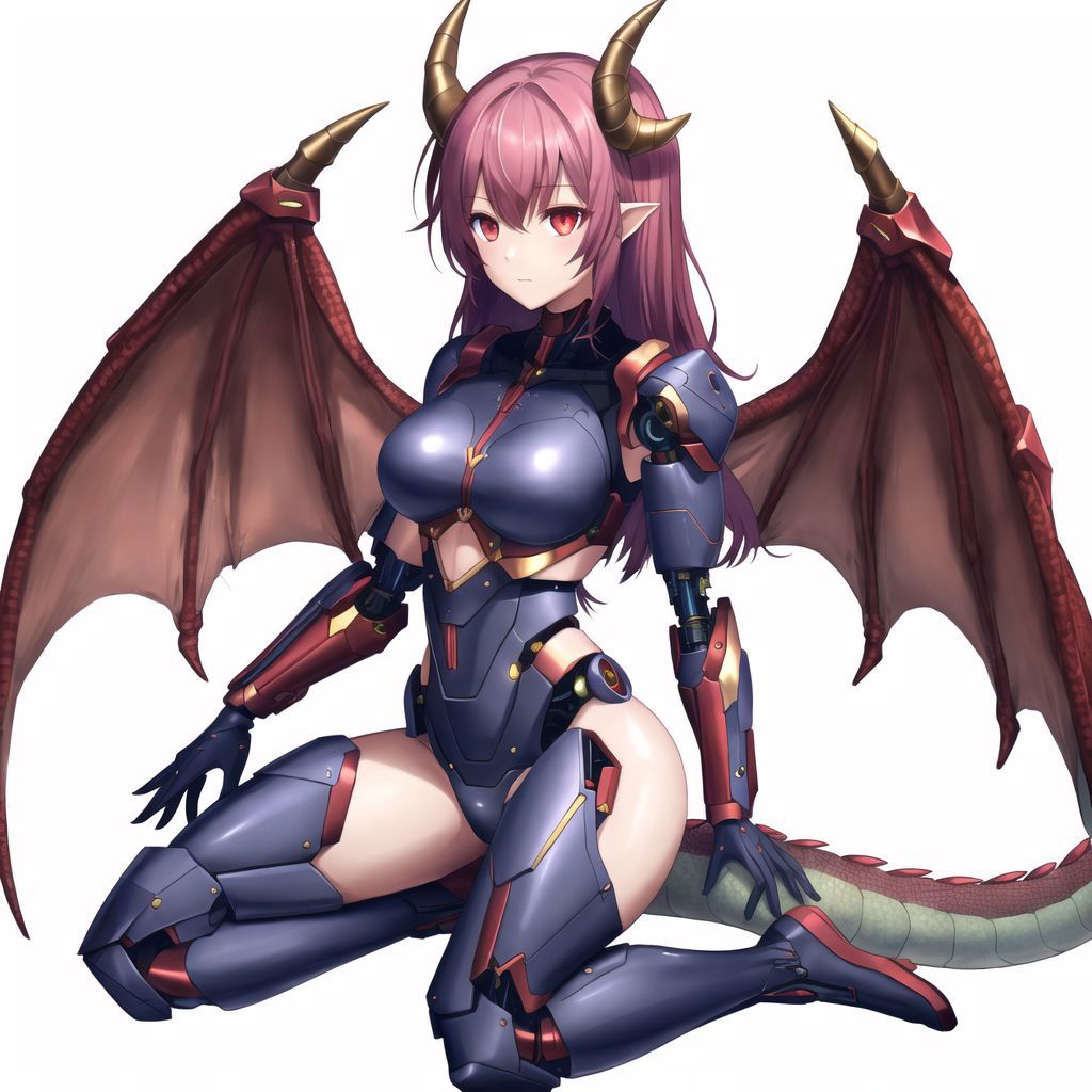 Anime Dragon Girl image by dobrosketchkun