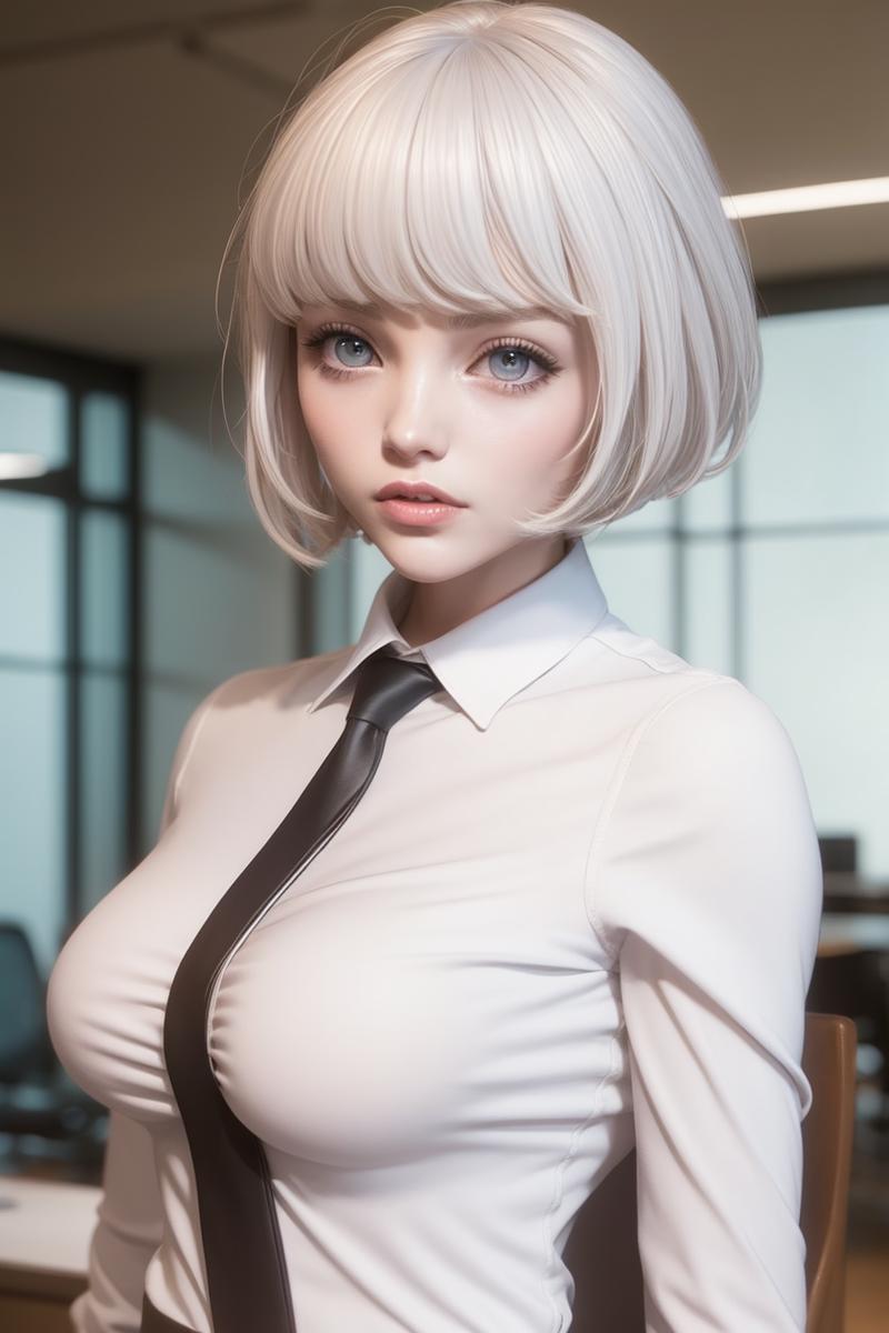 AI model image by Qqing