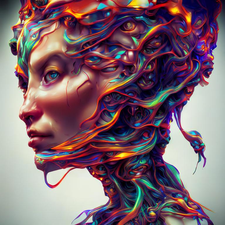 AI model image by kavellion
