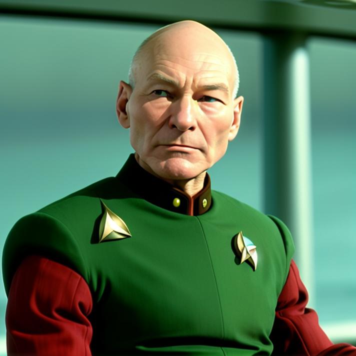 Captain Jean-Luc Picard (TNG era, Old Version) image by XX007