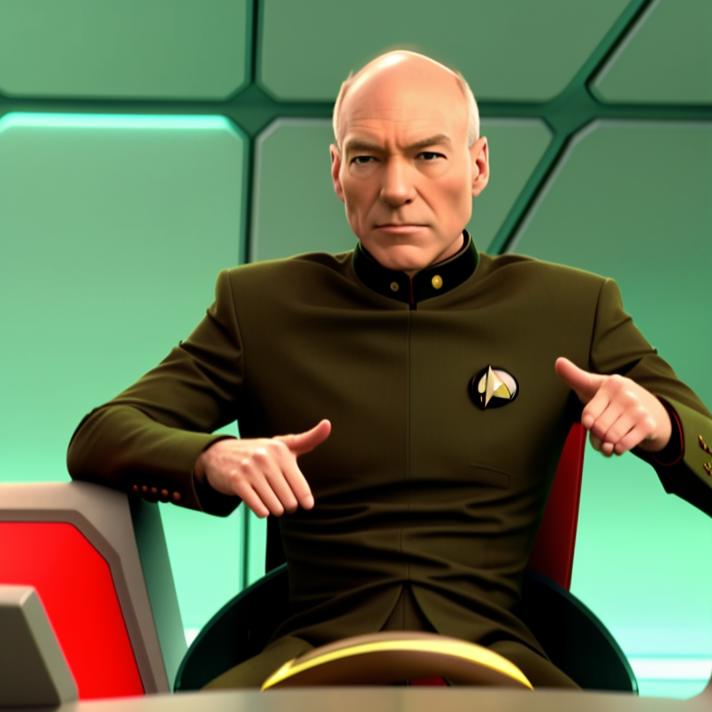 Captain Jean-Luc Picard (TNG era, Old Version) image by XX007