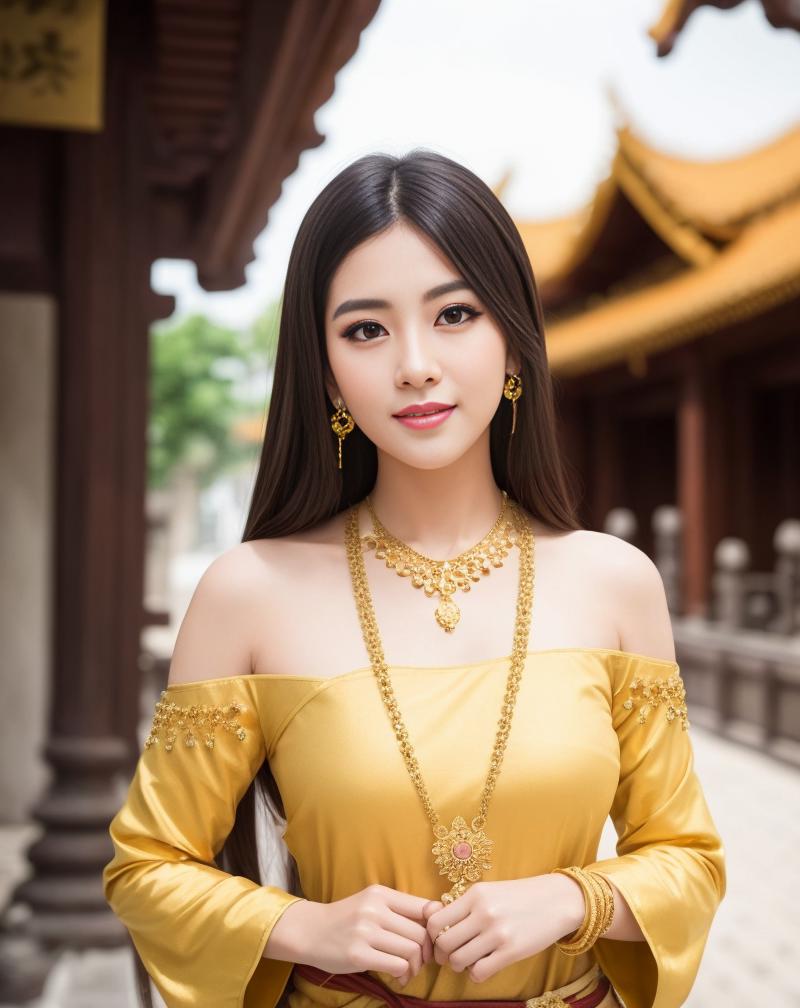 Thai in thailand Tradition dress image by illiano