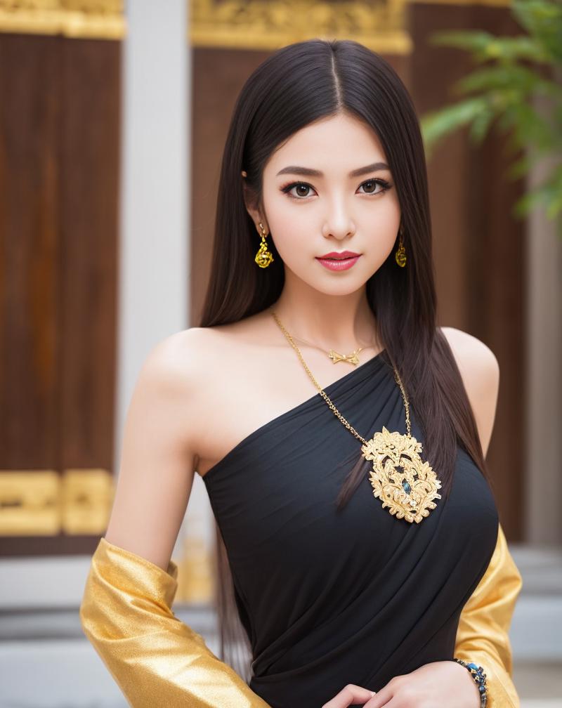Thai in thailand Tradition dress image by illiano