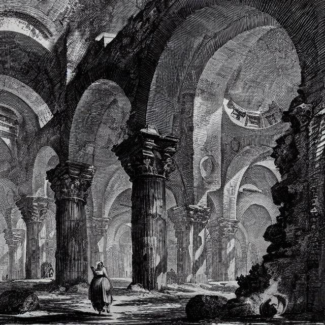 Giovanni Battista Piranesi 1700s image by ClassicRPGArt