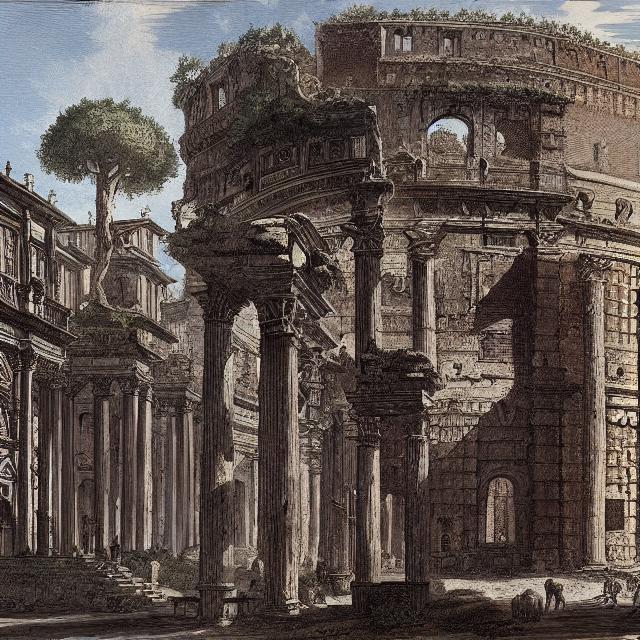 Giovanni Battista Piranesi 1700s image by ClassicRPGArt