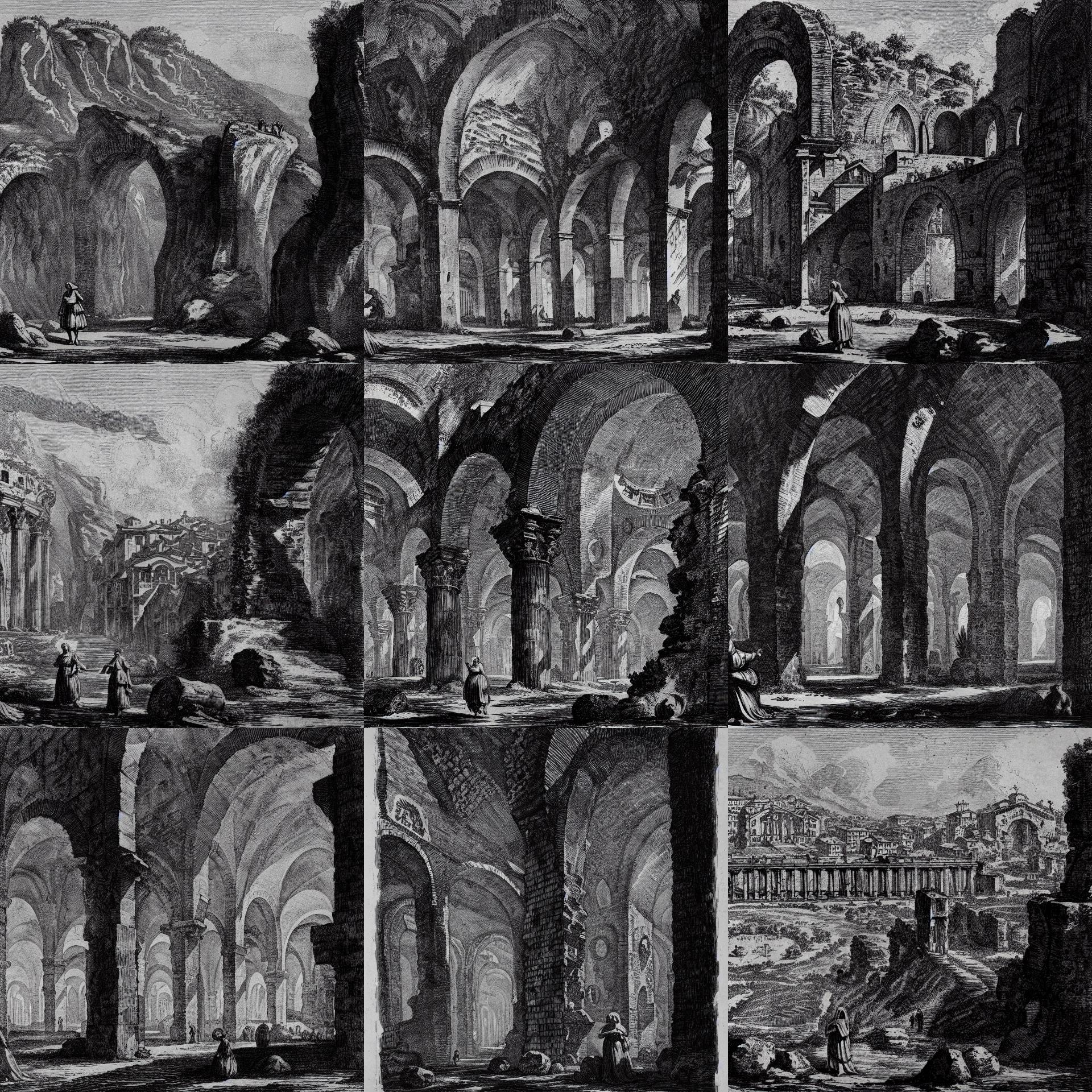 Giovanni Battista Piranesi 1700s image by ClassicRPGArt