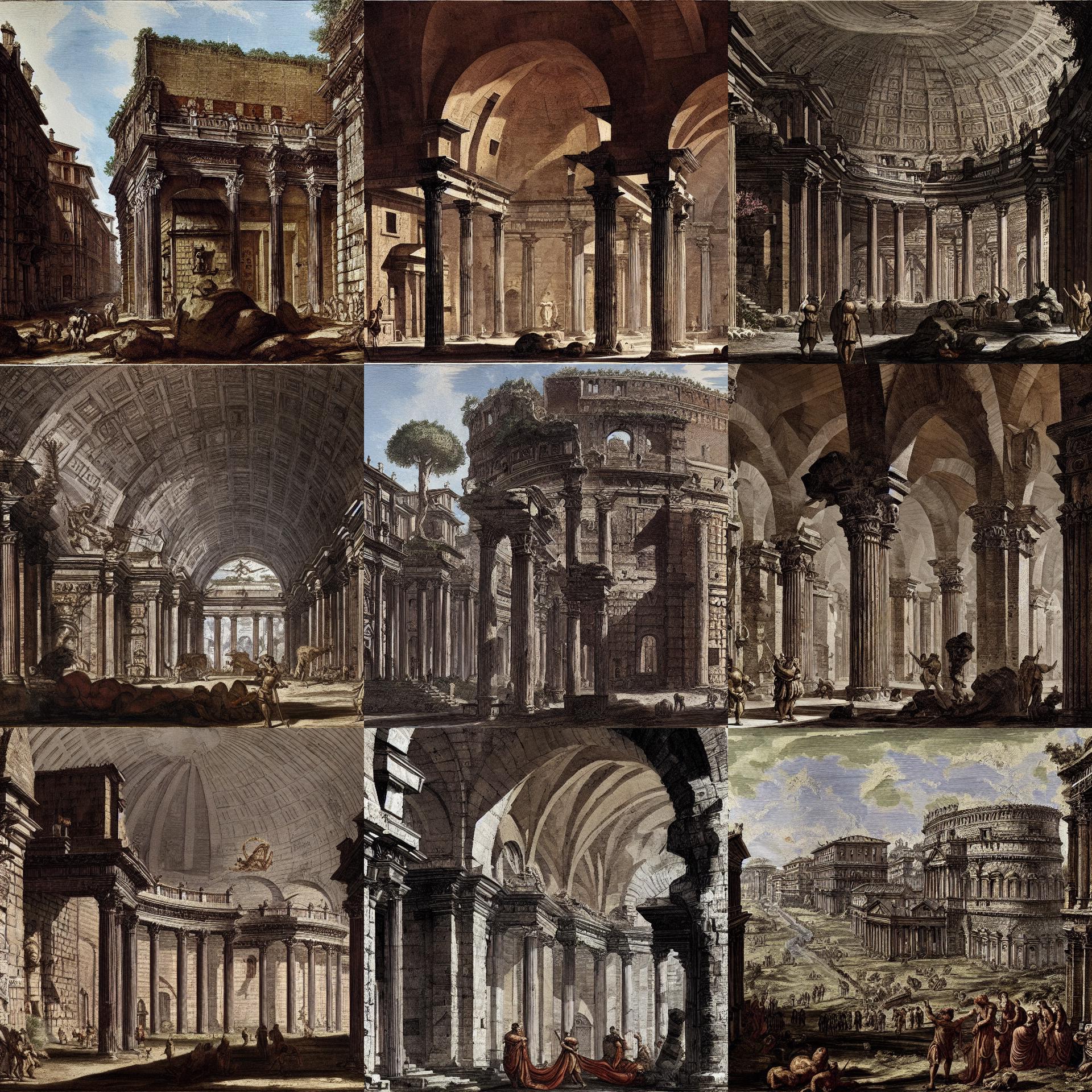 Giovanni Battista Piranesi 1700s image by ClassicRPGArt