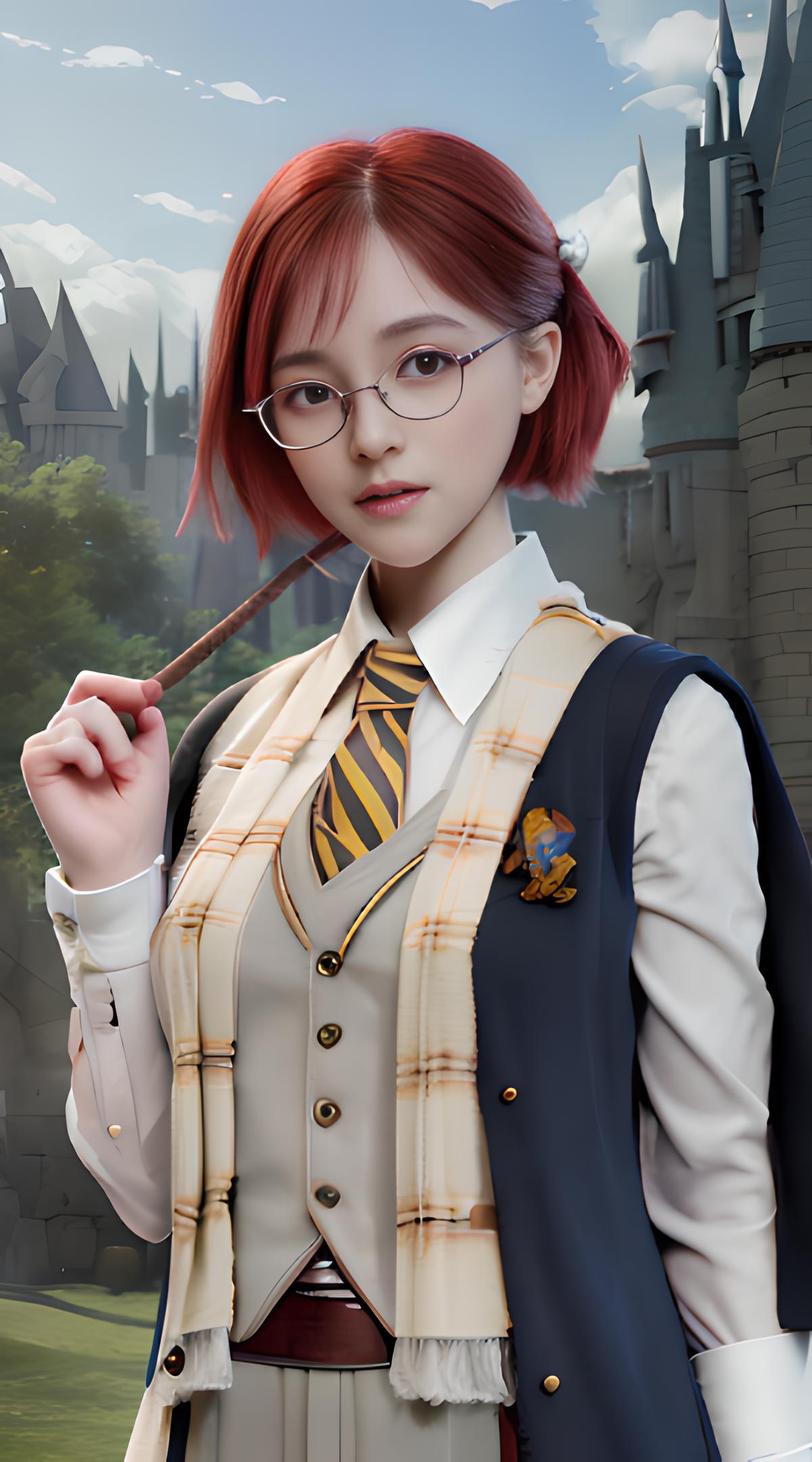 Hogwarts Uniform Lora image by 5242