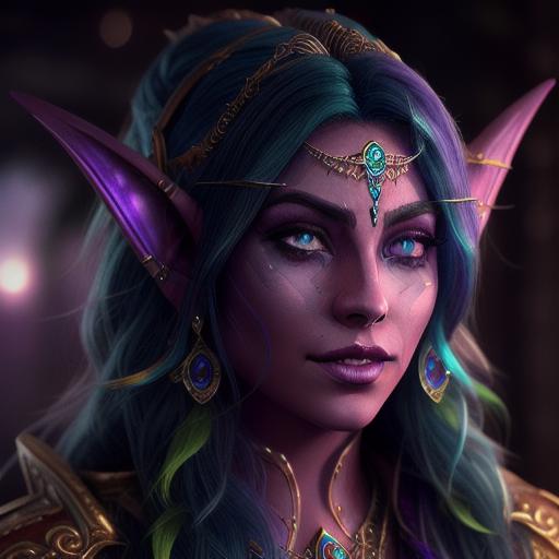 Warcraft's Tyrande Whisperwind image by KoningWouter