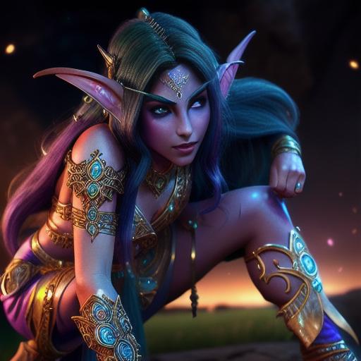 Warcraft's Tyrande Whisperwind image by KoningWouter