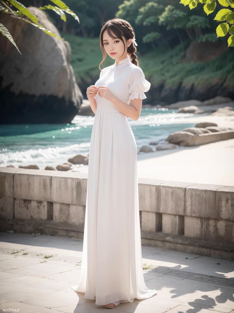 Ao Dai - Vietnamese Long Dress image by andylehere