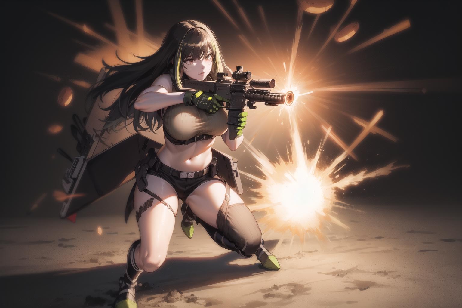M4a1 | Girls' Frontline image by Tonisk