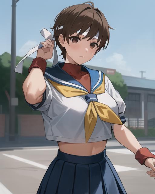 Sakura Kasugano (Street Fighter) LoRA image by Murky