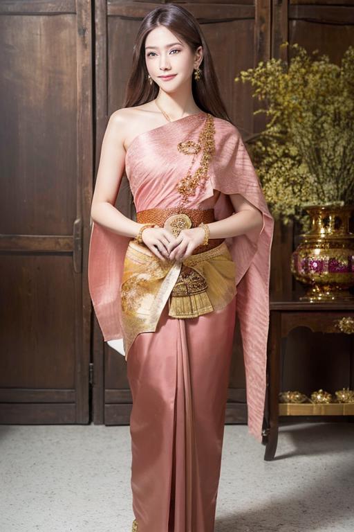Thailand Tradition Dress image by Elcott