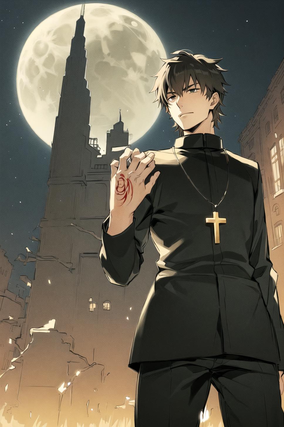 Kotomine Kirei (Fate Stay Night) image by Deto15