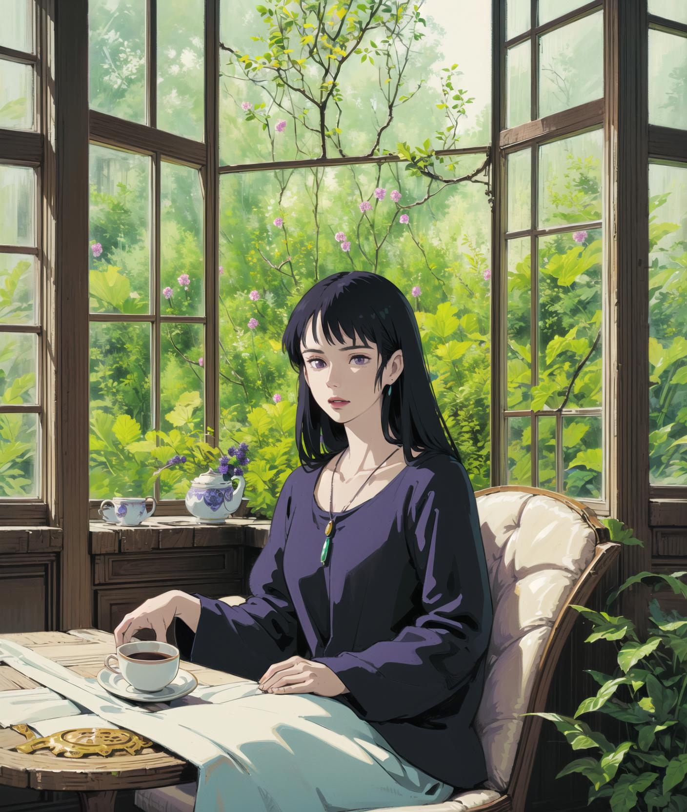 Studio Ghibli Style LoRA image by INA_