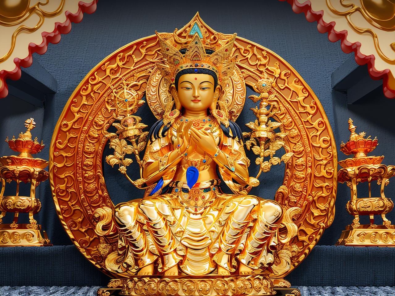 Heavenly Crown Maitreya Bodhisattva image by tasibigshot529