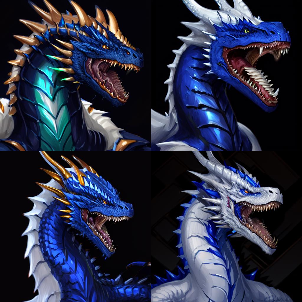 Speedpaint Dragon Portrait image by SLAPaper