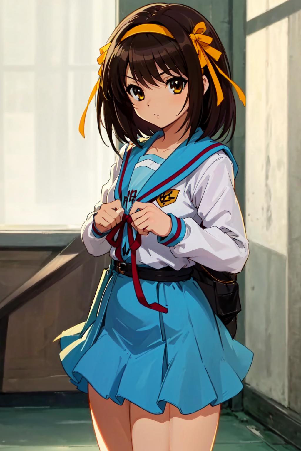 Haruhi Suzumiya LoRA image by dashauto