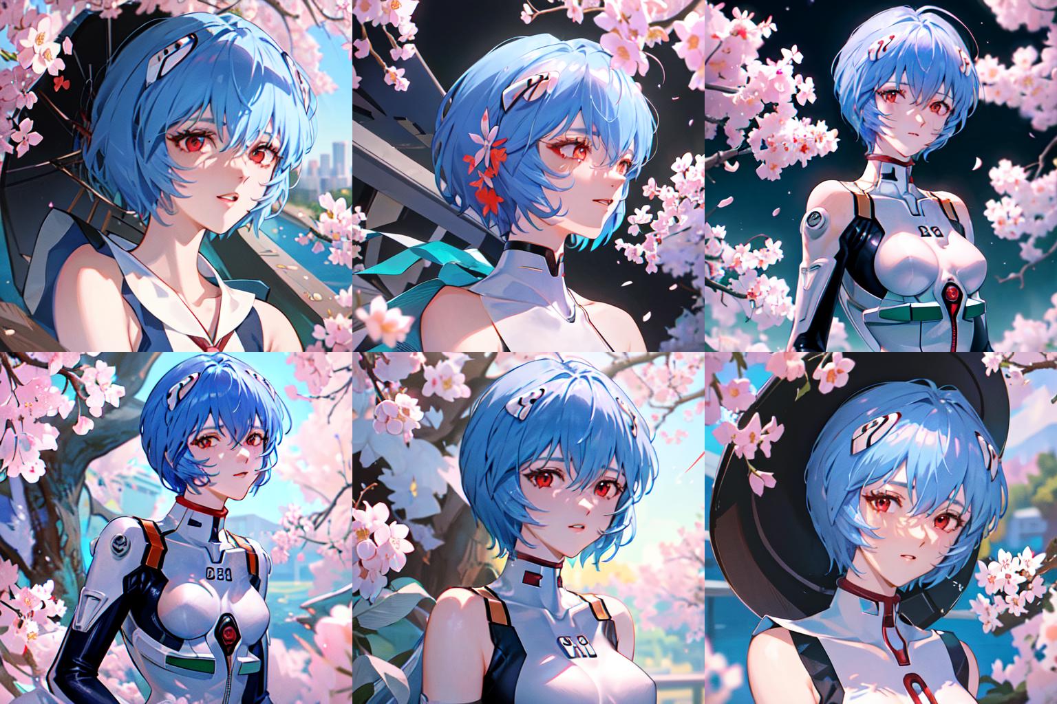 Rei Ayanami (Evangelion) LoRA image by bluelovers