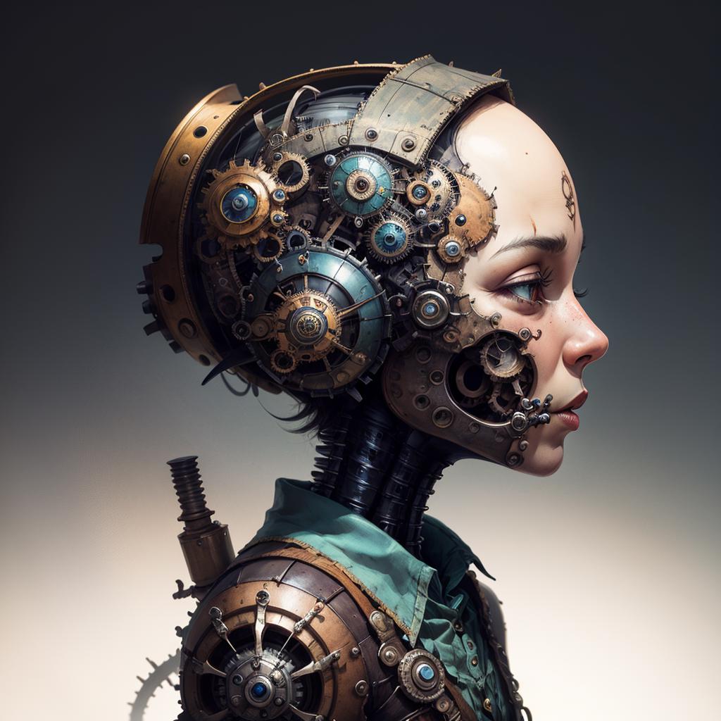 SteampunkAI [10MB] LoRA extraction image