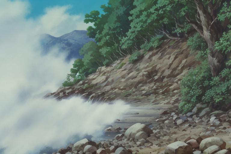 Princess Mononoke - Scenery / Background Style ( Ghibli ) image by nucleardiffusion