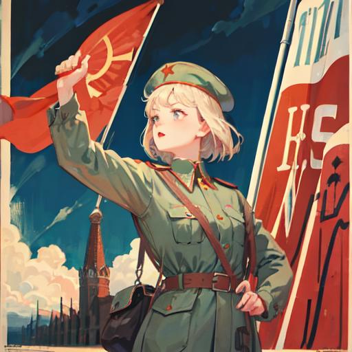 CCCP poster style image by YF30