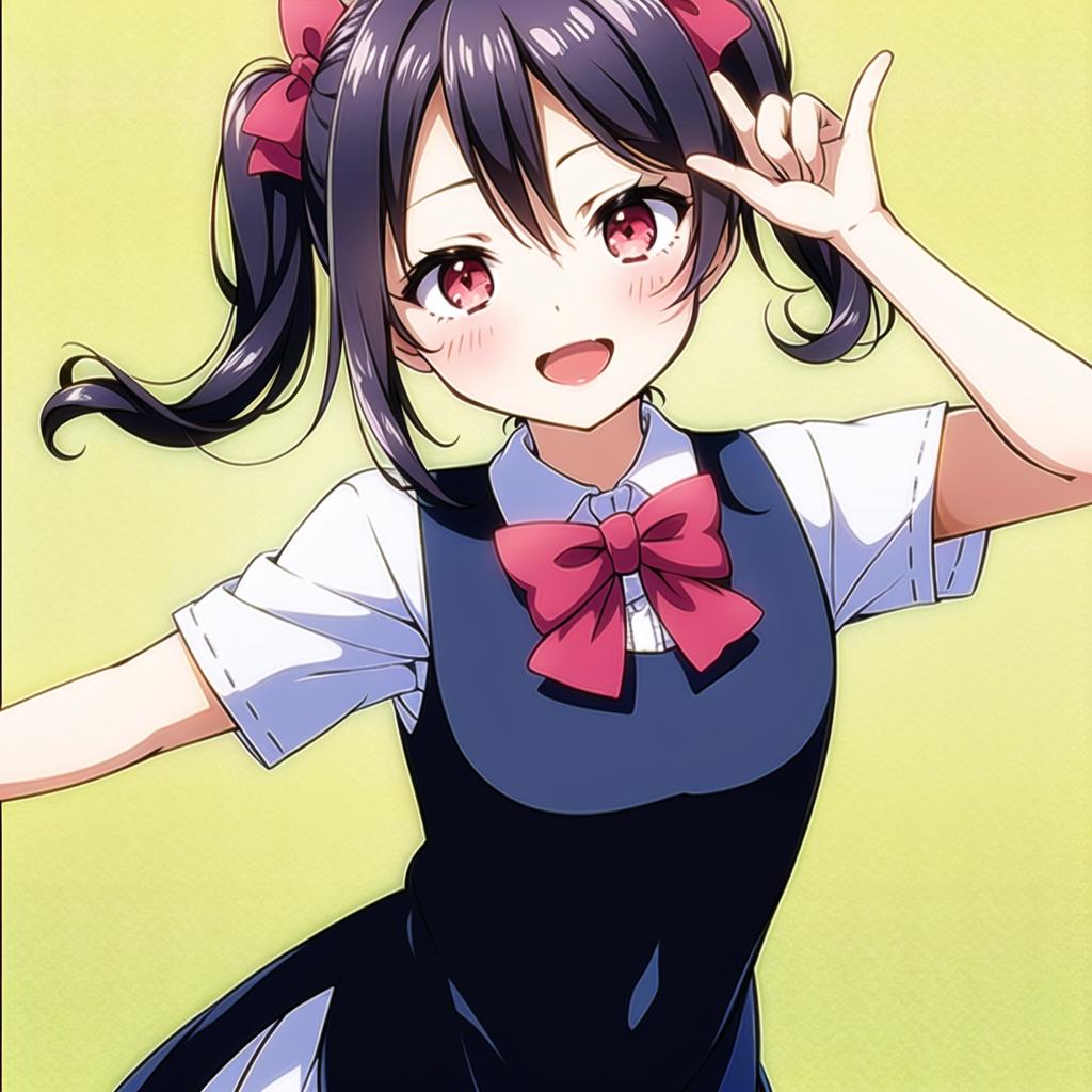 【Lovelive!】Yazawa Nico Charecter LoRA（矢澤·妮可人物模組） image by KCanHen