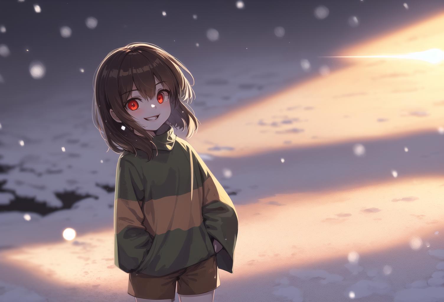 [ChumpyChoo] Chara (Undertale) LoRA image by ChumpyChoo