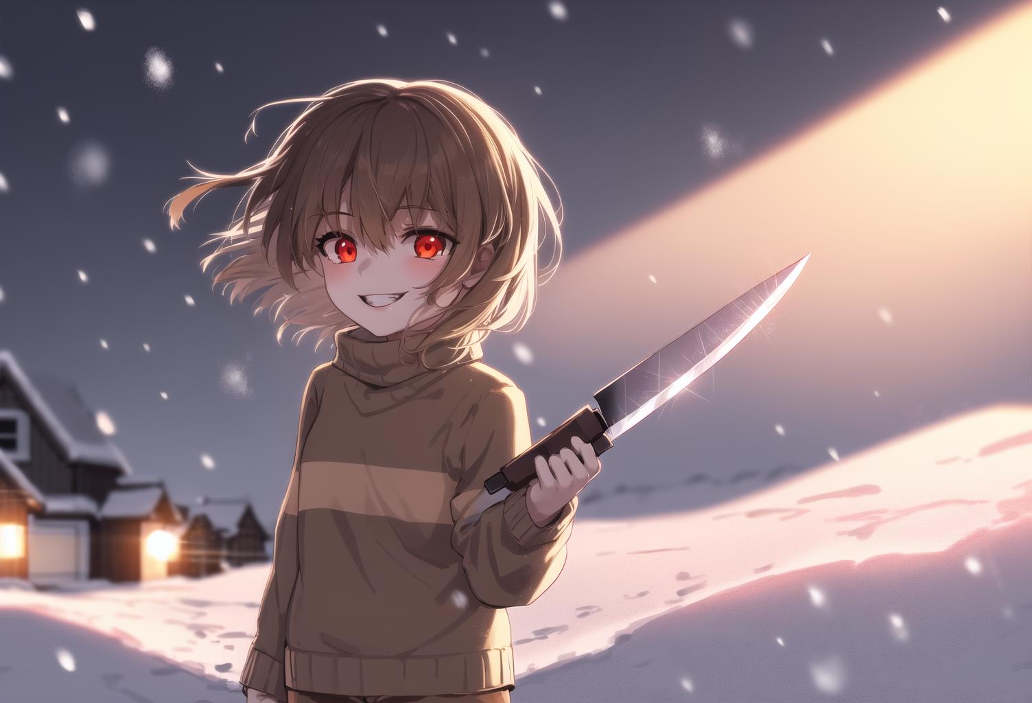 [ChumpyChoo] Chara (Undertale) LoRA image by ChumpyChoo