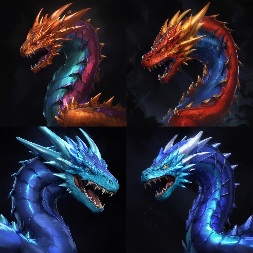 Speedpaint Dragon Portrait image by SLAPaper