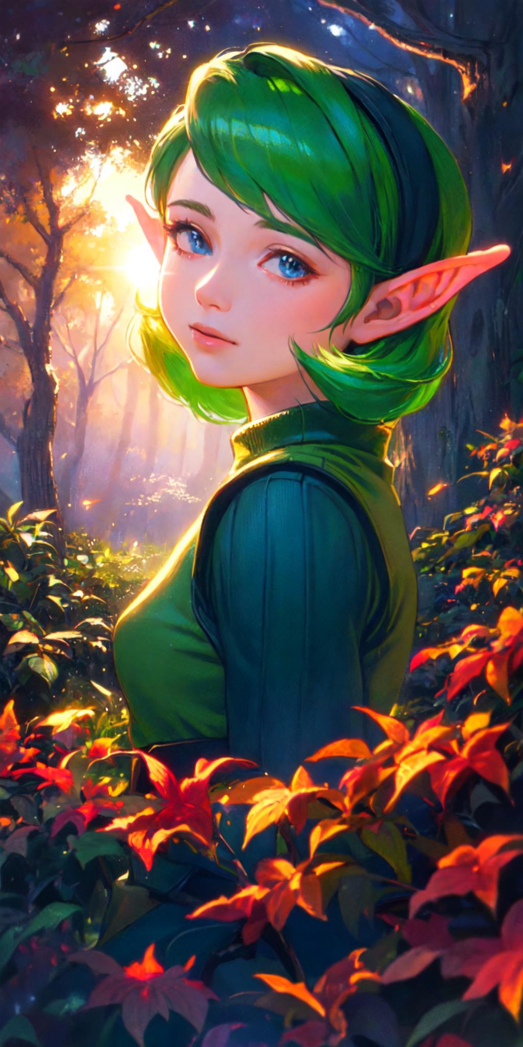 Saria (LoZ OoT) image by Meina