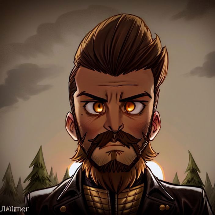 Don't Starve style image by JustMaier